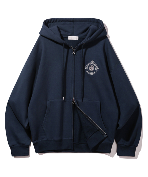 SIGNATURE B худи-зип BK76902 — Navy