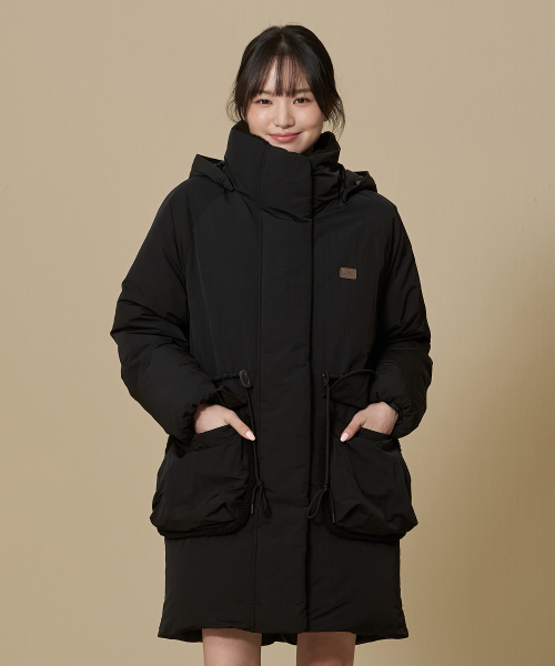 Пуховик ANCHORAGE Teddy Monster Black
