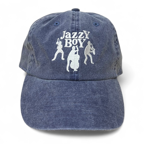 ★韓国大人気★SOUNDS GOOD◆JazzY BoY Cap◆3色 사운즈굿(SOUNDS GOOD) JazzY BoY Cap - Washed Blue - 사이즈