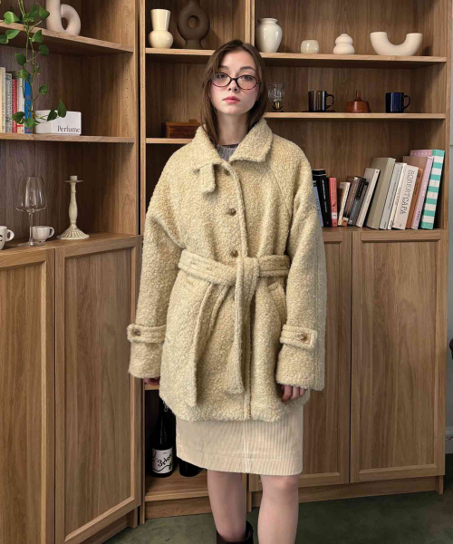 Breeze half coat (light khaki)