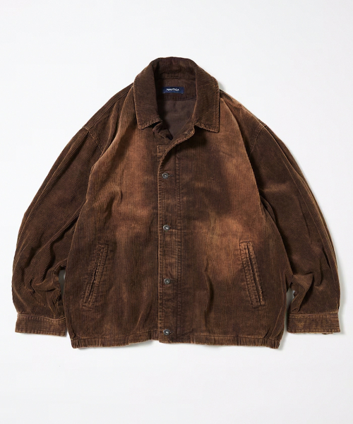 Faded Washed Corduroy Blouson