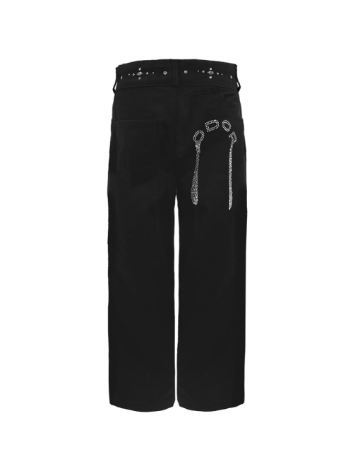 【ODOR】Cris studded pants 오도어(ODOR) Cris studded pants - 사이즈 & 후기 | 무신사