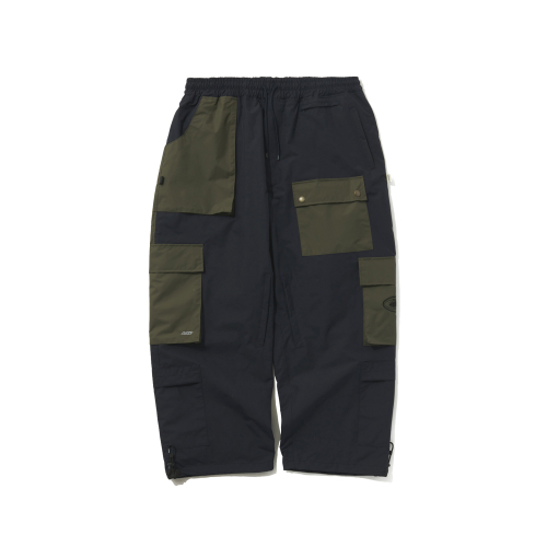 Широкие брюки карго 10 pockets с вентиляцией Navy