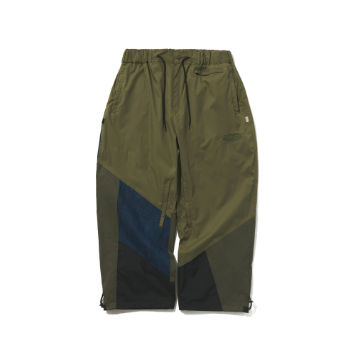 MUSINSA | BSRABBIT Unusual Super Wide Ventilation Pants Khaki