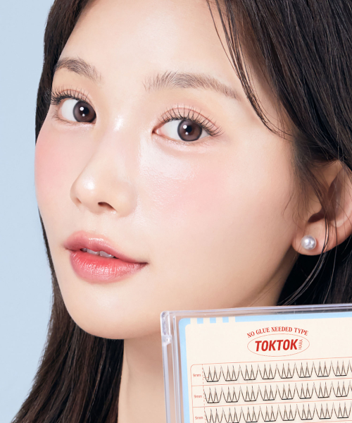톡톡하라 노글루 속눈썹