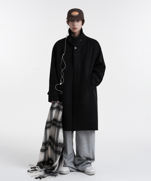 울 블렌드 오버핏 베스트 코트 컬렉션_3STYLE