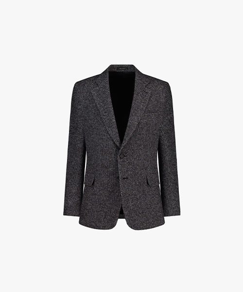 [24FW] LKW24402 Navy Regular Fit Single Two-Button Notch Lapel комбо-пиджак