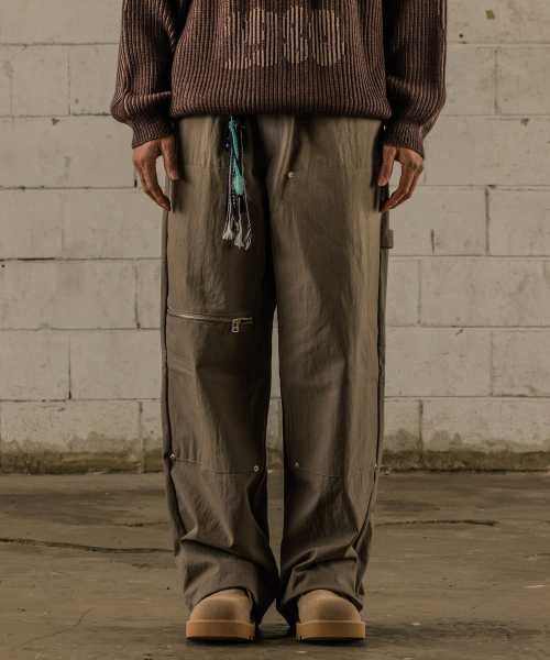 BC Zipper Capender Pants Mocha
