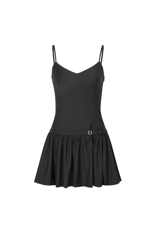 BIANCA DRESS charcoal