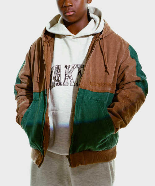 (U) Куртка с капюшоном HOODED JACKET Brown