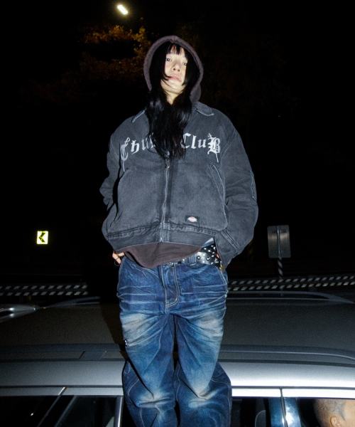Куртка X Thug Club Washed Eisenhower Black