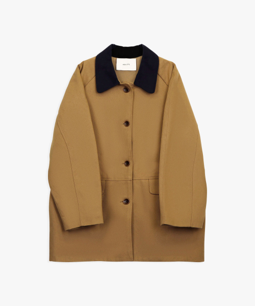 HERITAGE QUILTED LINING WORK JACKET_BEIGE