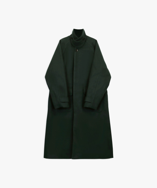 URBAN BALMACAAN LONG COAT_GREEN