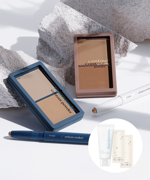 에뛰드(ETUDE) 그림자 쉐딩 x 재창조 메이커 기획세트(님프광채듀이베이스1ml2매+순정폼클렌징20ml 증정)