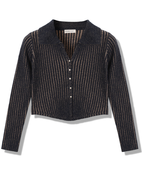 Cropped knit кардиган (W)