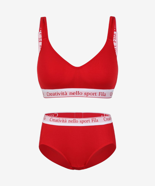 Пастельный бра-топ и трусики велюр Holiday Outfit v2 (FI4BAH1450FDRD)