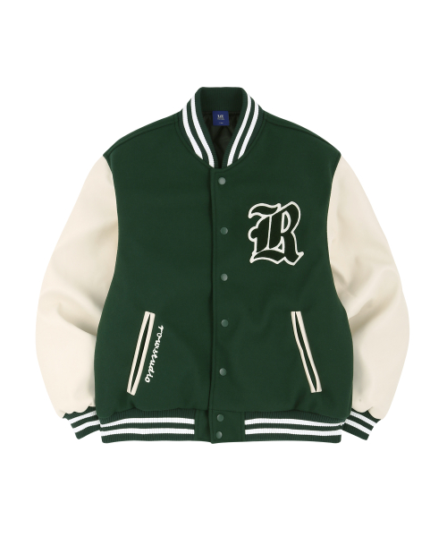 Тяжелый бомбер R Old School (Deep Green)