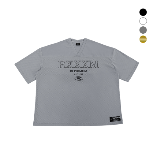 Оверсайз регби-джерси из cool mesh RXXXM (4Colors)