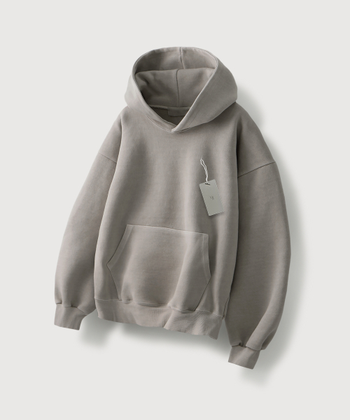 Уютное худи пигментного окрашивания_Beige