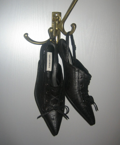 ★韓国人気★Loulouseoul★Boggy Slingback 루루서울(LOULOUSEOUL) Boggy Slingback (Brown) - 사이즈