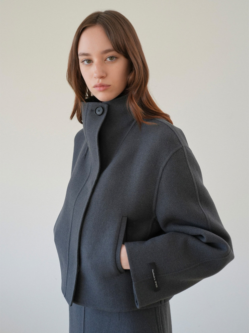 ジャケット on&on Handmade High Neck Short Jacket NEW4WM915_9G 온앤온(ON&ON) Handmade High Neck Short Jacket NEW4WM915_9G