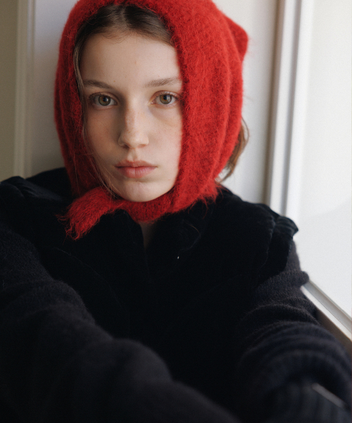 MUSINSA | STUDIOTABLE ALPACA KNIT BONNET, RED MUSINSA | STUDIOTABLE ALPACA KNIT BONNET, RED