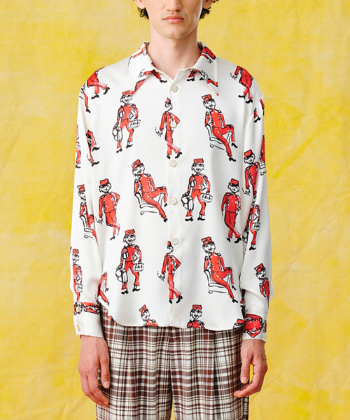 레이트 체크아웃(LATE CHECKOUT) (U) 벨보이 셔츠 화이트 BELLBOY SHIRT WHITE - 사이즈 & 후기 | 무신사