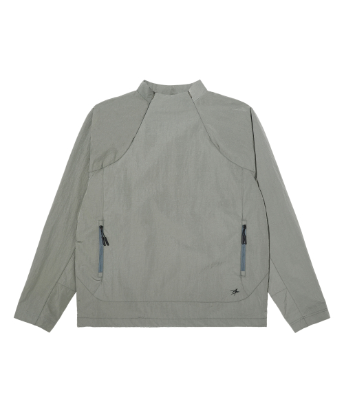POLARTEC LINING MOCK NECK TEE (хаки)