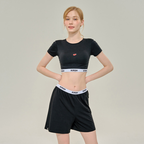 Хлопковые шорты-трусы из модала Black