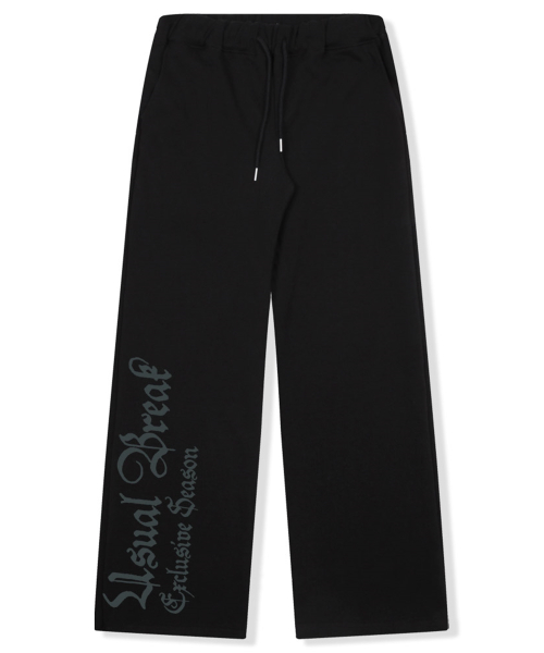 Широкие брюки F-IX [BLACK]