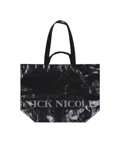 Musinsa Nick Nicole Nicole Reusable Tarpaulin Bag Charcoal