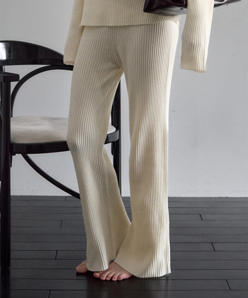 SNUG KNIT PANTS [2COLOR]