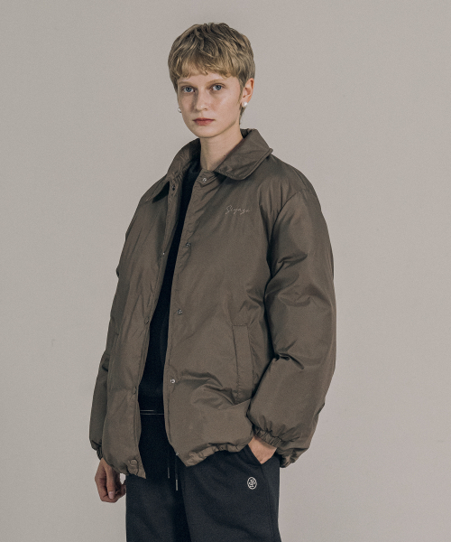 Куртка на веллоне SIOT4124_Khaki brown