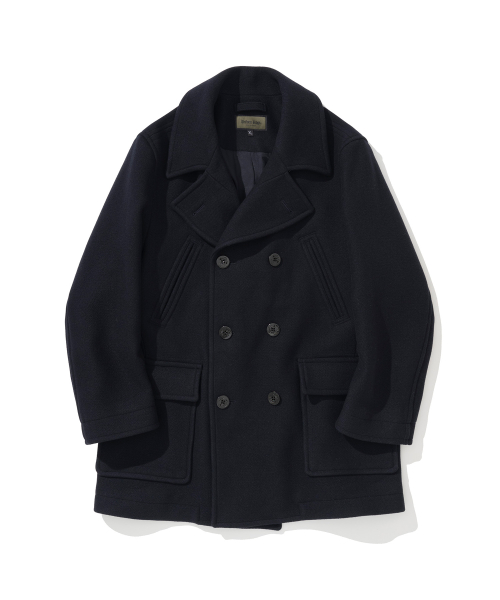 navy wool peacoat navy