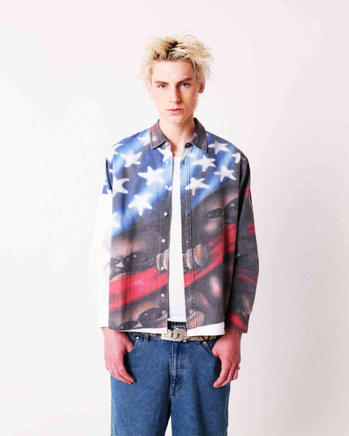 MUSINSA公式 | AFB APRO USA SHIRTS