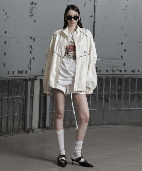 Куртка Janyuz Eyes с покрытием White