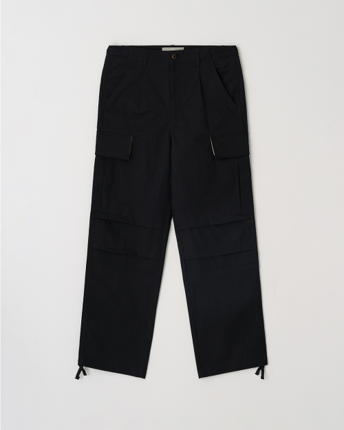 Ethnic Cargo Pants Black