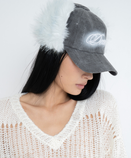 2000아카이브스(2000ARCHIVES) DREAM FAUX FUR CAP EARFLAP CAP