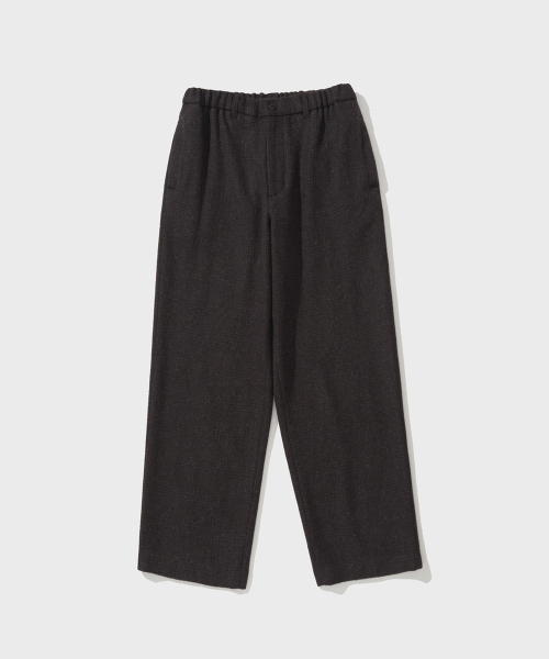 WOOL BANDING PANTS (PURPLE)
