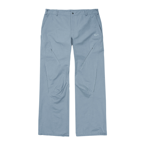 REFLECTIVE TRACK PANTS-[GRAY]