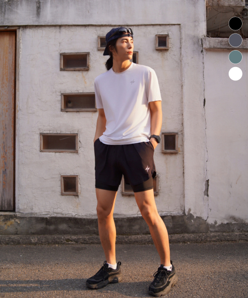 러닝라이프 스포츠 반바지 쇼츠 프로 (2IN1) (4color)