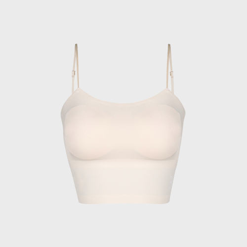 Бесшовный тонкий топ-бра без косточек Skin