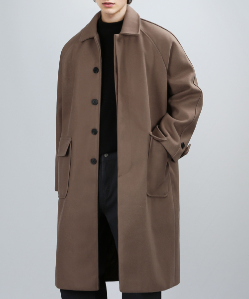 CUSTOM BALMACAAN COAT (VANILLA BROWN)