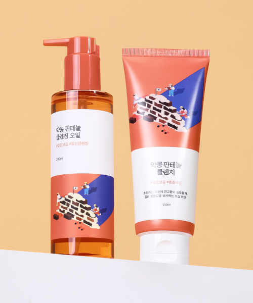라운드랩() 약콩 판테놀 클렌징 오일 200ml + 클렌저 150ml 상품 이미지