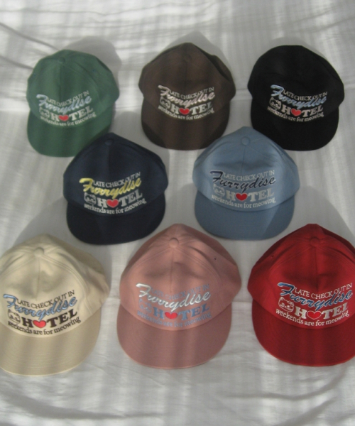 ★2025FW新作★RONRON★[RRxNAON] FURRYDISE BALL CAP (8color) NAON X RONRON - RONRON 론론