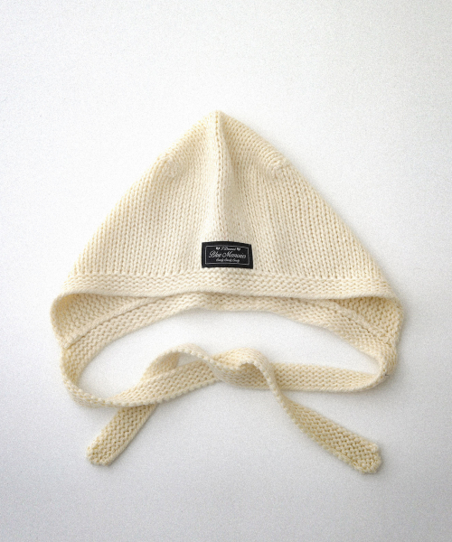 Earflap Beanie Ivory