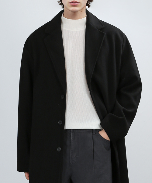 ORDINARY SINGLE COAT (BLACK)