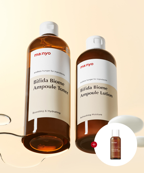 마녀공장() [SET] 비피다 바이옴 앰플 토너 210ml+비피다 바이옴 앰플 로션 300ml (+토너30ml 추가 증정) 상품 이미지