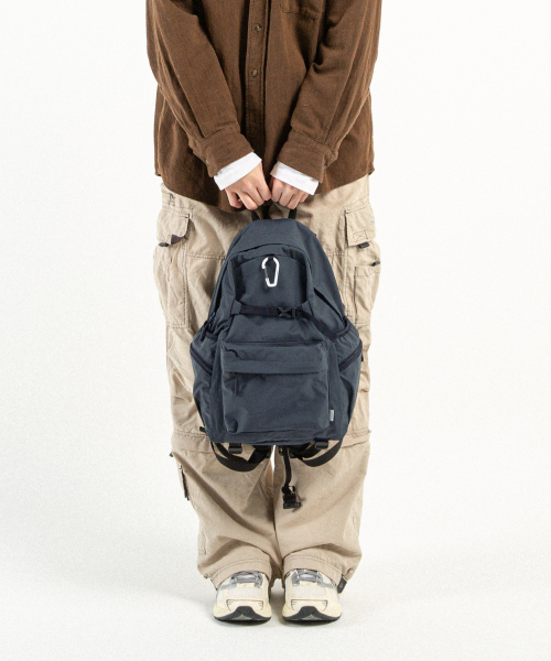 Light Recycled Nylon backpack_small [Dark Cyan]