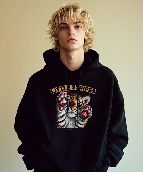 Худи на флисе OHPxGOODD4 Little Tiger